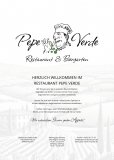 Speisekarte